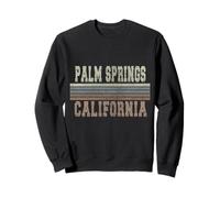 Retro Palm Springs California Sudadera