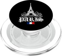 Retro Paris Old Outfit, Abstract Paris Illustration Fashion PopSockets PopGrip para MagSafe