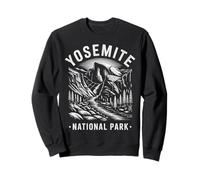 Retro Parque Nacional Yosemite Vintage Half Dome Campo de Senderismo Sudadera