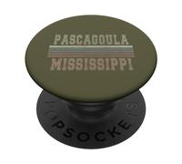Retro Pascagoula Misisipi PopSockets PopGrip Adhesivo