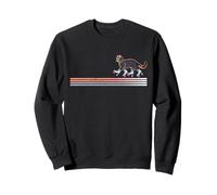 Retro Patinaje sobre Ruedas Gatos Derby Skater Girl Sudadera