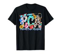 Retro PCA Asistente de Atención al Paciente Trabajador de la Salud Camiseta