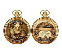 Retro Pendant Watch, Mechanical Pocket Timepiece, 2.3x1.9x0.5 Classic Handheld Watch with Vintage Style, Fashion Accessory for Metal Chain, Timekeeper with Heritage Look, Gift Item for Travel