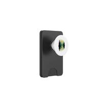 Retro Pescador Silueta Pez Pesca PopSockets PopWallet para MagSafe