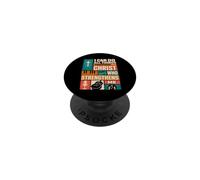 Retro Philippians 4:13 Versículo de la Biblia Culto Cristiano Música PopSockets PopGrip Adhesivo