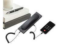Retro Phone Handset | 21x5x2cm C-Type Handheld Wired Landline - ABS Microphone Corded Device - Office Home Kitchen Bedside Usage Portable Durable Lightweight Build Universal Use