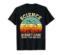 Retro Physic Chemistry Science Doesn'T Care What You Believe Camiseta
