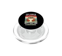 Retro Piensan Que Estoy Loco, Pero me Gusta el Amante de la jardinería PopSockets PopGrip para MagSafe