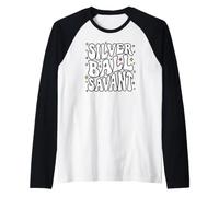 Retro Pinball Player Silver Ball Savant Camiseta Manga Raglan