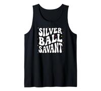 Retro Pinball Player Silver Ball Savant Camiseta sin Mangas