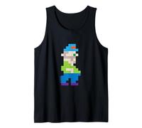 Retro Pixel Art Personaje 8-bit #2 por f-rico Camiseta sin Mangas