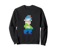 Retro Pixel Art Personaje 8-bit #2 por f-rico Sudadera