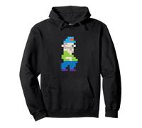 Retro Pixel Art Personaje 8-bit #2 por f-rico Sudadera con Capucha