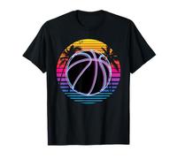 Retro Playa Palma Baloncesto Cesta Aro Jugador Camiseta