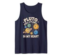 Retro Plutón Sigue Siendo un Planeta en mi corazón Profesor del Equipo Stem Camiseta sin Mangas