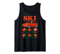 Retro Polaco Coche Folk Art Eslavo Raíces Orgullo Camiseta sin Mangas