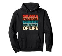 Retro Política Análisis - Gobierno Vintage Politólogo Sudadera con Capucha
