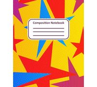 Retro Pop Art Stars Composition Notebook