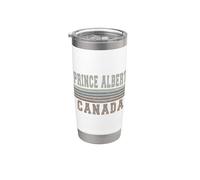 Retro Prince Albert Canadá Vaso térmico de acero inoxidable de doble pared