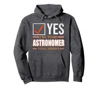Retro Profession I'm The Astronomer Sudadera con Capucha, Unisex para Adultos, Jaspeado Oscuro, XL