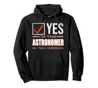 Retro Profession I'm The Astronomer Sudadera con Capucha, Unisex para Adultos, Negro, XXL
