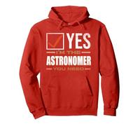 Retro Profession I'm The Astronomer Sudadera con Capucha, Unisex para Adultos, Rojo, XXL