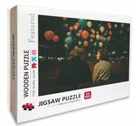 Retro Puzzle Madera, Amar Puzzle 5000 Piezas Adultos con Compact Box 156x105cm, Rompecabezas Desafiante, DIY Juegos de Rompecabezas Creativos para Hombres Mujeres, Decoración Verano Regalo, 5-4546