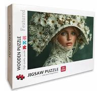 Retro Puzzle Madera, Mujer Puzzle 2000 Piezas Adultos con Compact Box 99x70cm, Rompecabezas Desafiante, Juegos de Rompecabezas Creativos para Hombres Mujeres, Decoración Verano, Regalo niñas, R-1652