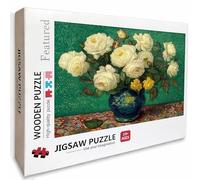 Retro Puzzle Madera, Rosa Puzzle 6000 Piezas Adultos con Compact Box 179x105cm, Rompecabezas Desafiante, Juegos de Rompecabezas Creativos para Hombres Mujeres, Decoración Verano, Regalo niñas, O-5004