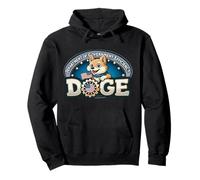 Retro Real US Flag DOGE Crypto Departamento de Eficiencia Gubernamental Sudadera con Capucha