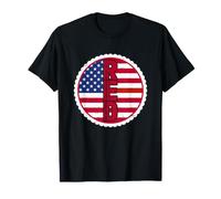 Retro Red Recuerda Que Todos desplegaron la Bandera Estadounidense en el ejército Camiseta