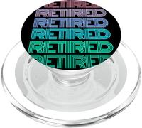 Retro Retirado Ya no es mi Problema Abuelo Jubilación 2025 PopSockets PopGrip para MagSafe