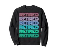Retro Retirado Ya no es mi Problema Abuelo Jubilación 2025 Sudadera
