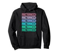 Retro Retirado Ya no es mi Problema Abuelo Jubilación 2025 Sudadera con Capucha