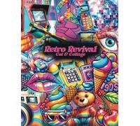 Retro Revival Cut and Collage - A 90s-Inspired Nostalgia Ephemera cut out Book for junk journaling and scrapbooking