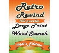 Retro Rewind Large Print Word Search 1960's Edition