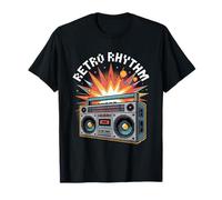 Retro Rhythm Pop Culture Retro Videojuego Camiseta