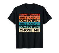 Retro Risas Espectáculo Actuación - Vintage Comedia En Vivo Camiseta