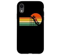 Retro Roller Coaster Ride At The Theme Park Matching Family Carcasa para iPhone XR