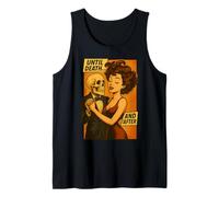 Retro Romántico Hasta La Muerte Y Después De La Danza Más Allá Del Tiempo Camiseta sin Mangas