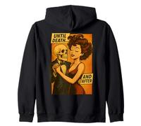 Retro Romántico Hasta La Muerte Y Después De La Danza Más Allá Del Tiempo Sudadera con Capucha
