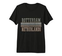 Retro Rotterdam Países Bajos Camiseta Premium