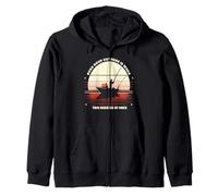Retro Rush Hour Aquí Cuando Dos Cañas A La Vez Divertido Pesca Sudadera con Capucha