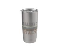 Retro Salerno Italia Vaso térmico de acero inoxidable de doble pared