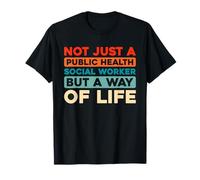 Retro Salud Pública - Trabajador Social De Salud Publica Camiseta