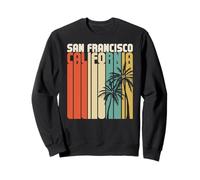 Retro San Francisco California Surf Vintage Playa Dorado Sudadera