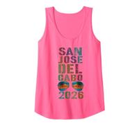 Retro San Jose del Cabo 2026 Viaje de Surf para niñas Camiseta sin Mangas