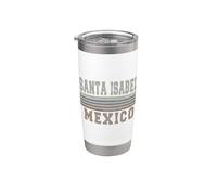Retro Santa Isabel México Vaso térmico de acero inoxidable de doble pared