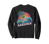 Retro Sardinia Vacaciones Surfing Viaje Chicas Primos Squad Sudadera