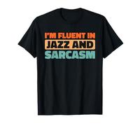Retro Saxofonista Instrumento Música - Jazz Vintage Saxofón Camiseta
